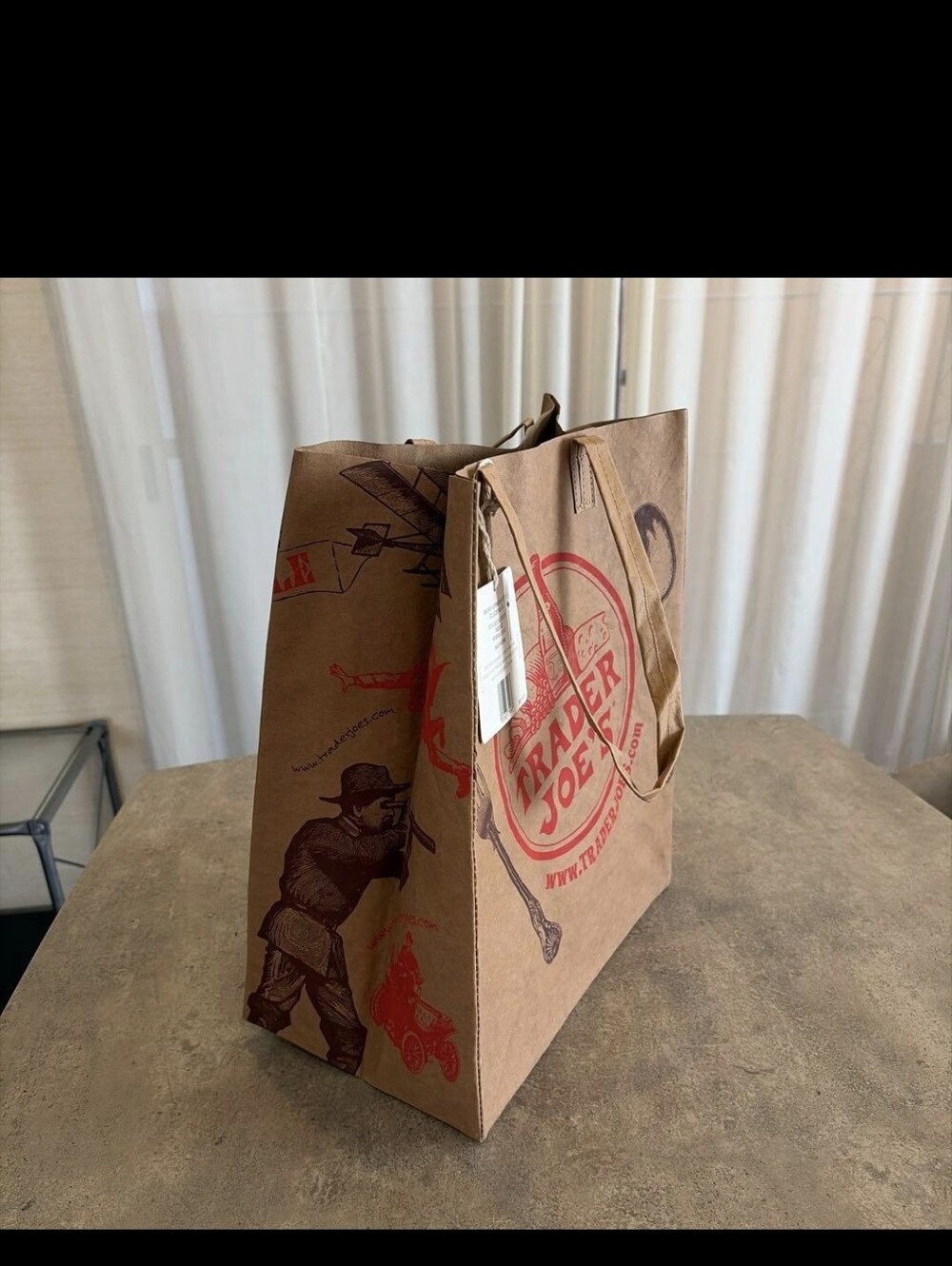 NWT☆ Trader Joe's Washable Bag
